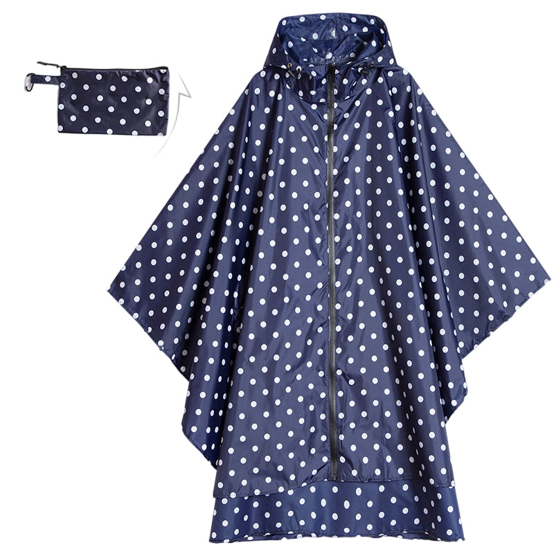 🎉NYHETER 2026✨|Unisex Vattentät Lätt Huvad Regnponcho