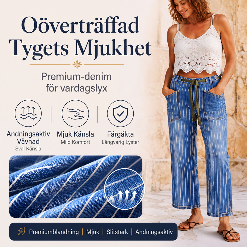 Nya ankomster📦 Klassiska randjeans i elastisk kvalitet