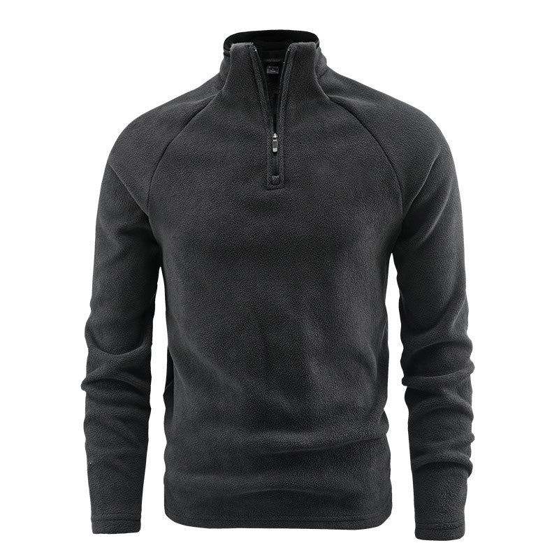 Bästsäljare🔥 🧥 Isolerande fleece-tröja med halvlång dragkedja – perfekt för vandring och vardag