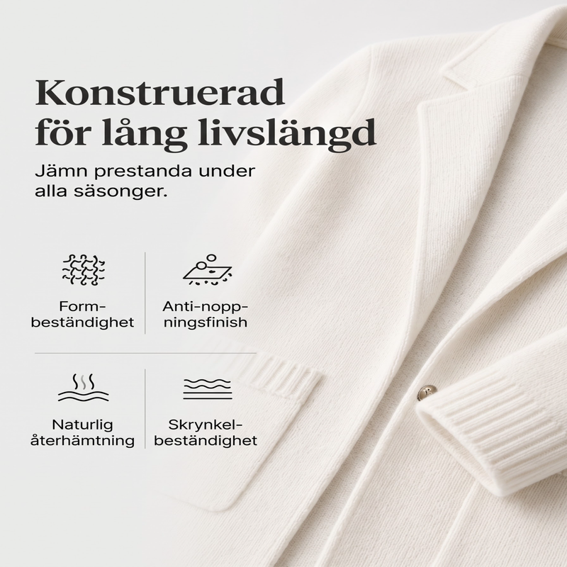 🍂Nya höstnyheter|Stickad kavajkofta för kvinnor – Elegant krage och mjuk komfort