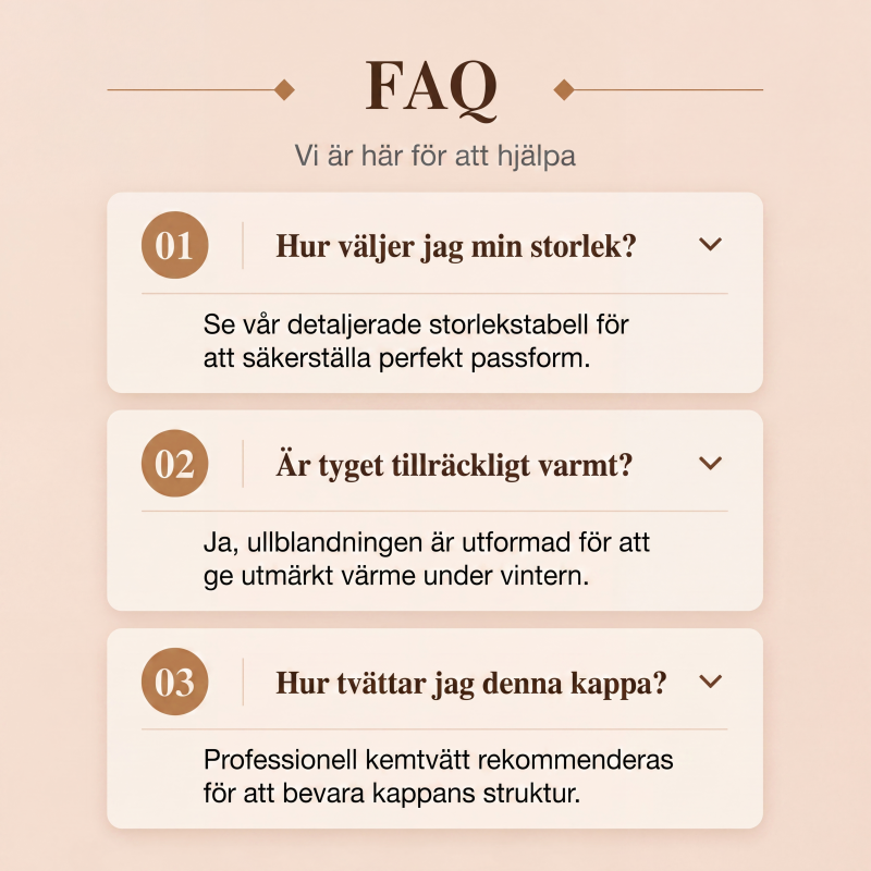 Bästsäljare🔥 🧥 Dubbelknäppt ullkappa med klassisk krage – lyxig värme för svala dagar