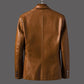 🍂Höstnyheter| Men's Motorcycle Leather Jacket