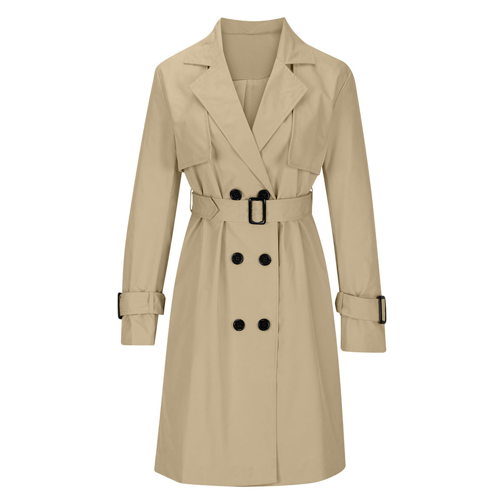 ✨ Tidlös Elegans För Hösten | Klassisk Dubbelknäppt Trenchcoat Med Perfekt Passform