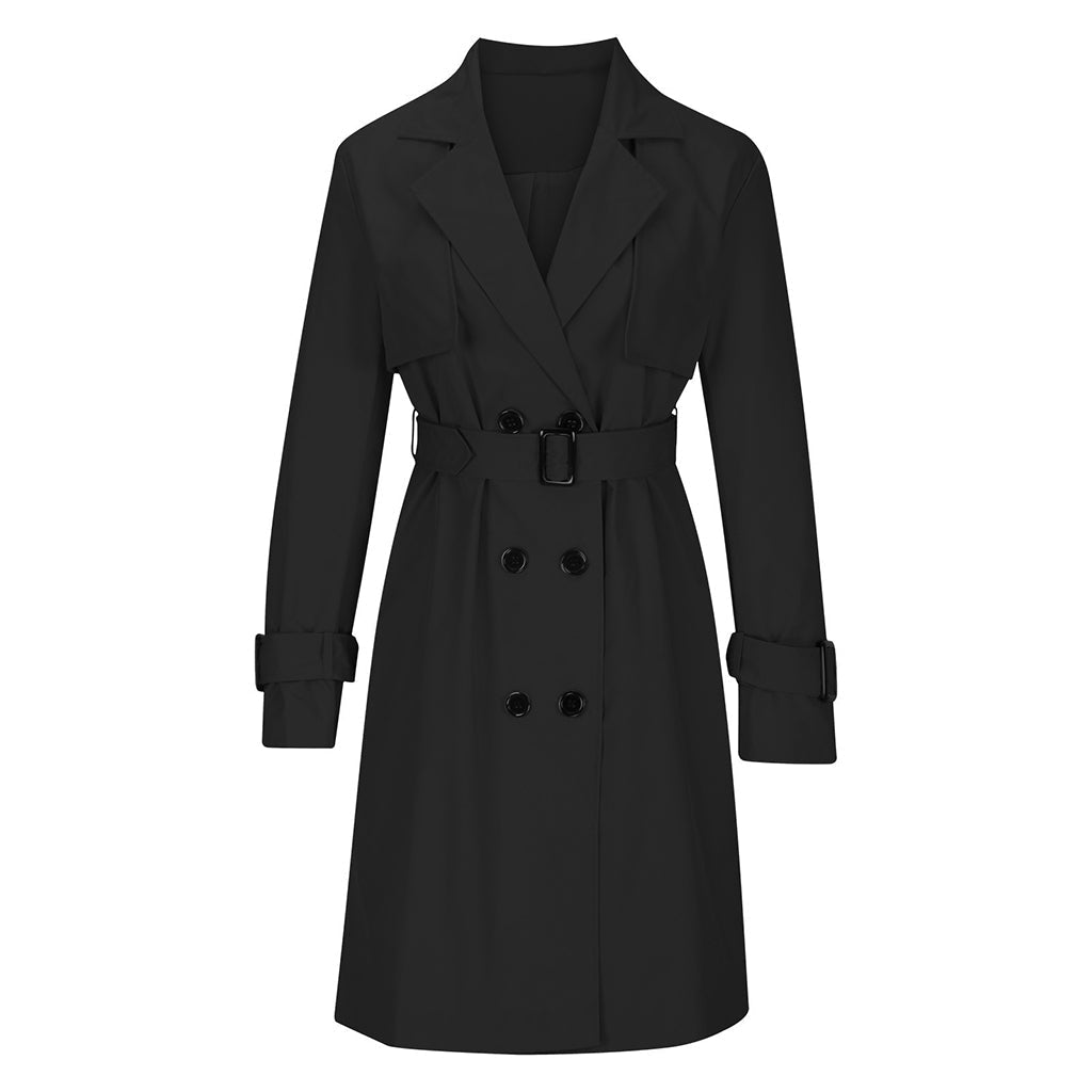 ✨ Tidlös Elegans För Hösten | Klassisk Dubbelknäppt Trenchcoat Med Perfekt Passform