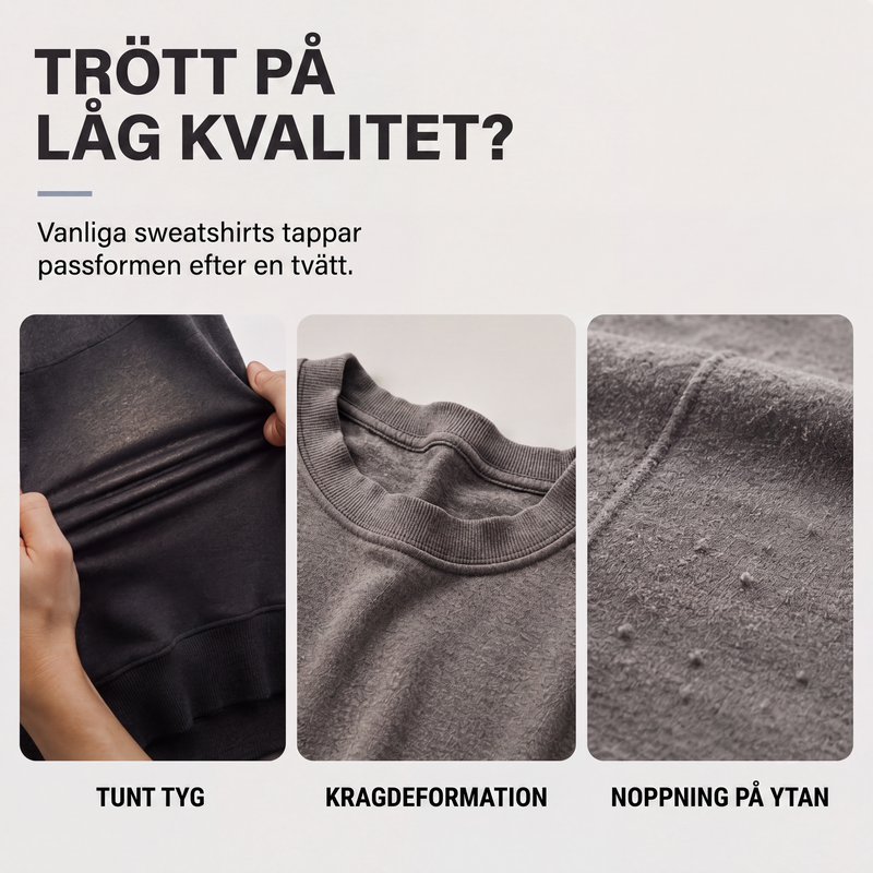 Tröja med rundhals för män, schackrutigt tryck