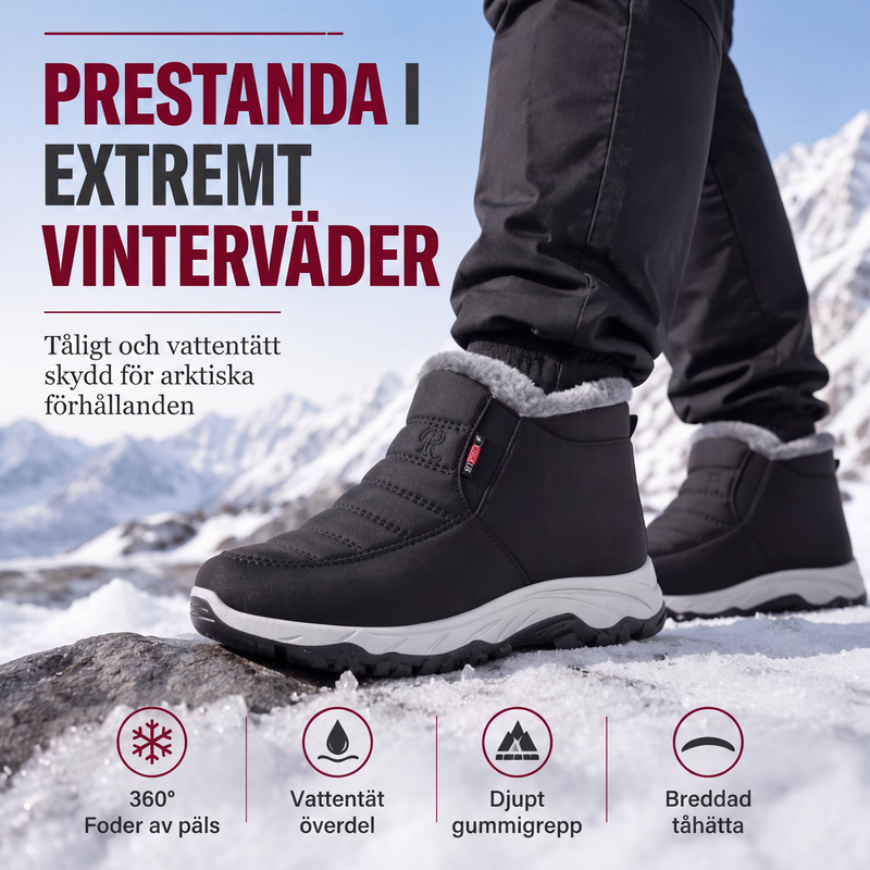 🍂Höstspecial – Endast denna vecka!|Vintervarma slip-on snöstövlar för män
