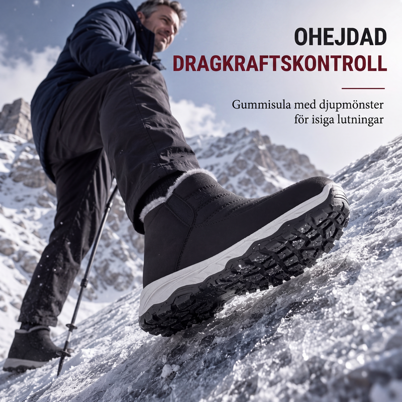 🍂Höstspecial – Endast denna vecka!|Vintervarma slip-on snöstövlar för män