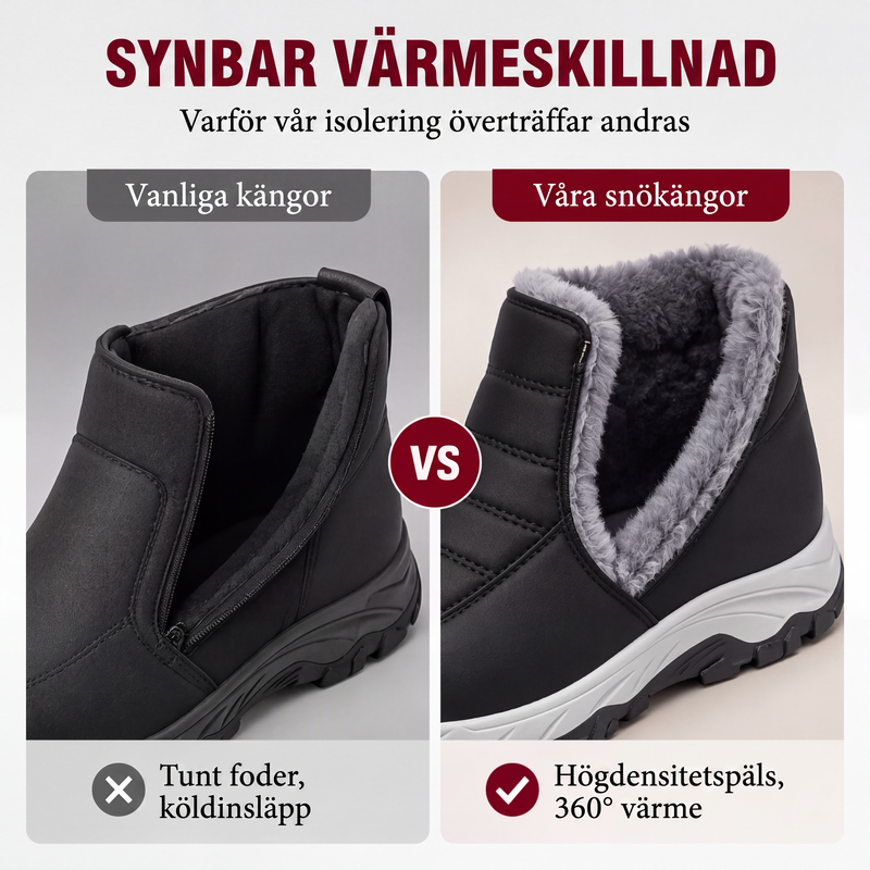 🍂Höstspecial – Endast denna vecka!|Vintervarma slip-on snöstövlar för män