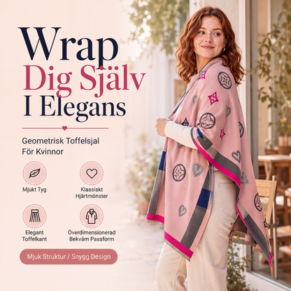 Nyhet✨|Damernas Värmande Vintersjal – Elegant Wrap för Kalla Dagar