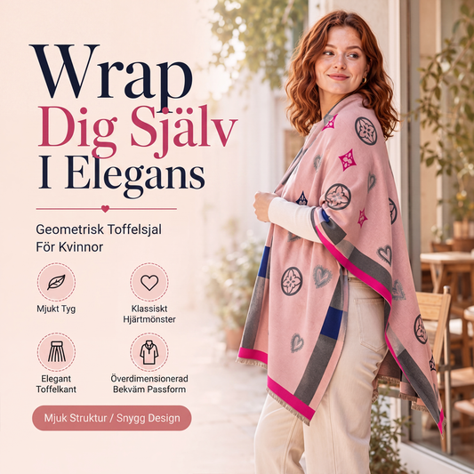 Nyhet✨|Damernas Värmande Vintersjal – Elegant Wrap för Kalla Dagar