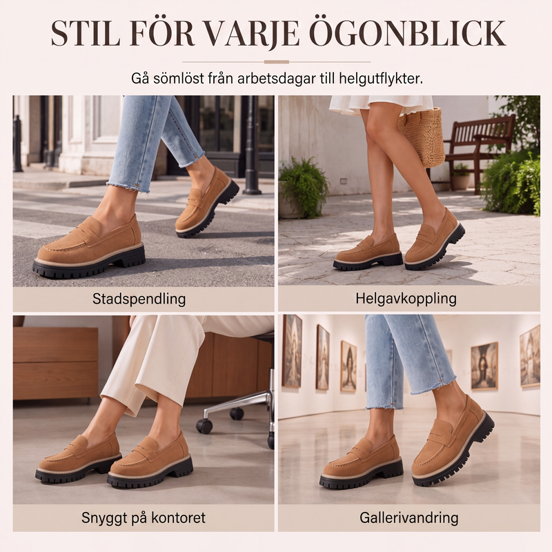 Nya ankomster📦|Kvinnors lediga slip-on loafers