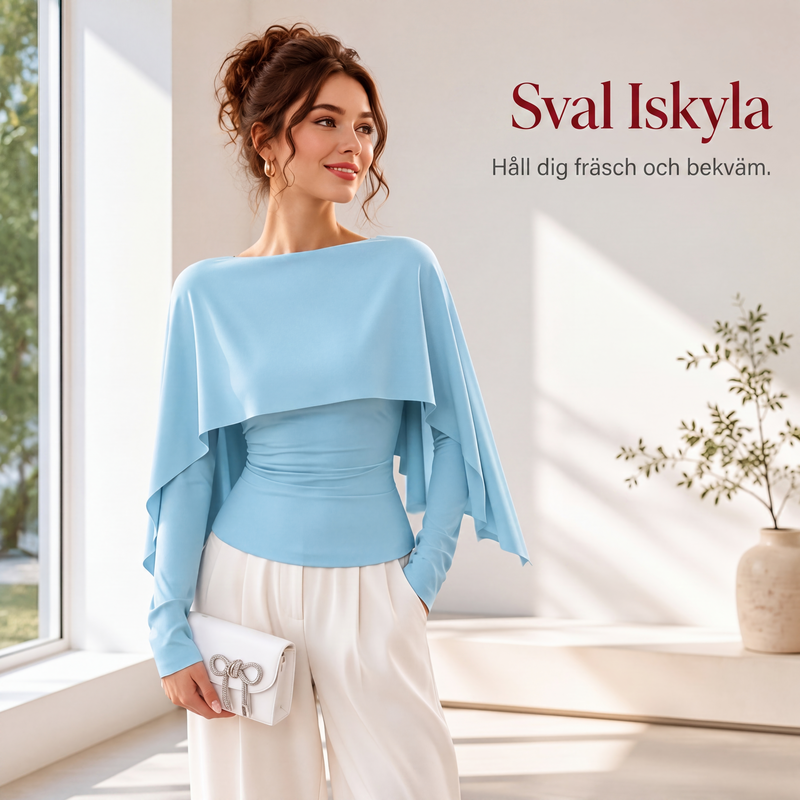 🍂Höstens exklusiva erbjudande|Damernas Elegant Stickad Cape Tröja – Bekväm Höststil