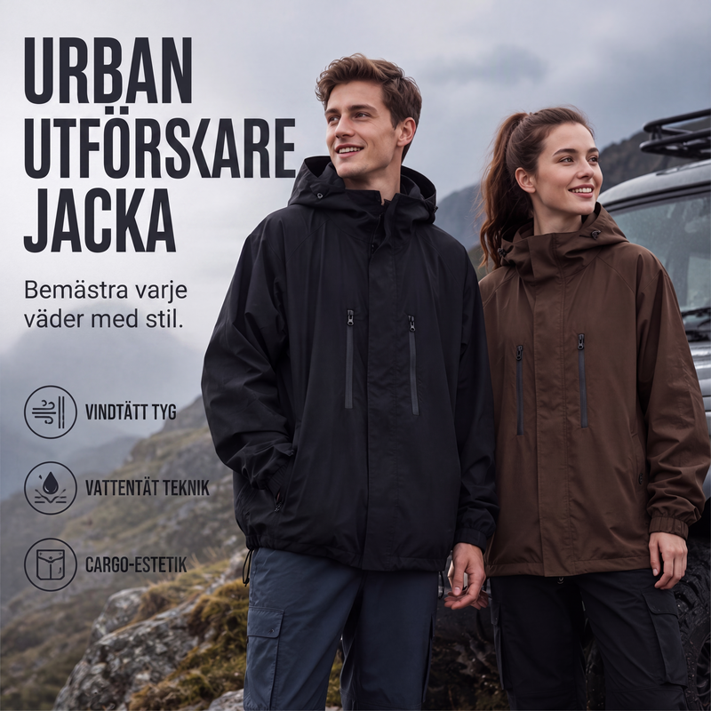 Nyhet✨|Vindtät och Vattentät Outdoor Jacka för Dam & Herr