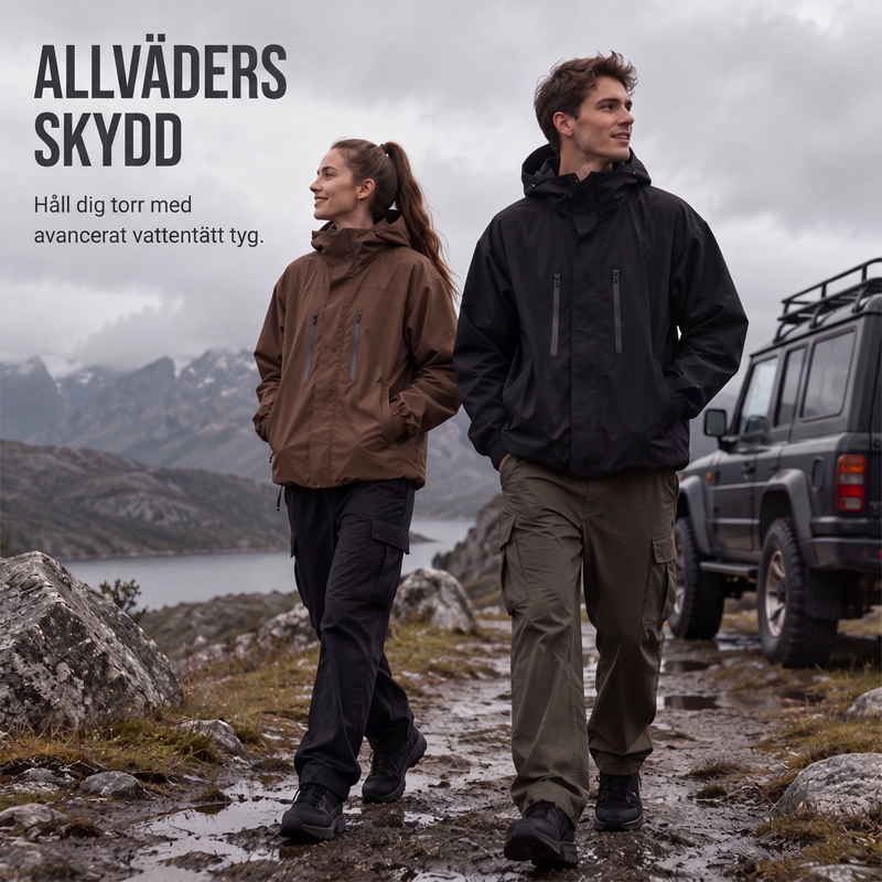 Nyhet✨|Vindtät och Vattentät Outdoor Jacka för Dam & Herr