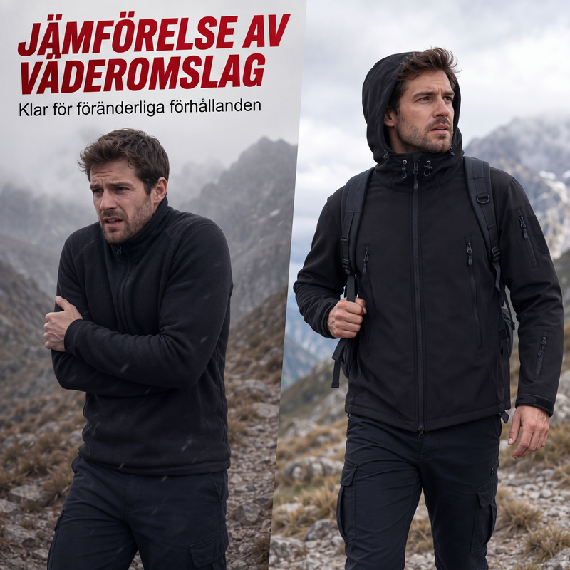 Bästsäljare🔥|Vattentät herrjacka – vindtät och varm jacka för höst och vinter
