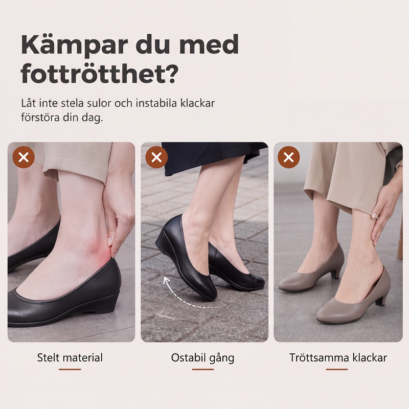 Nyhet✨Bekväma pumps för kvinnor – eleganta klackskor för hela dagen