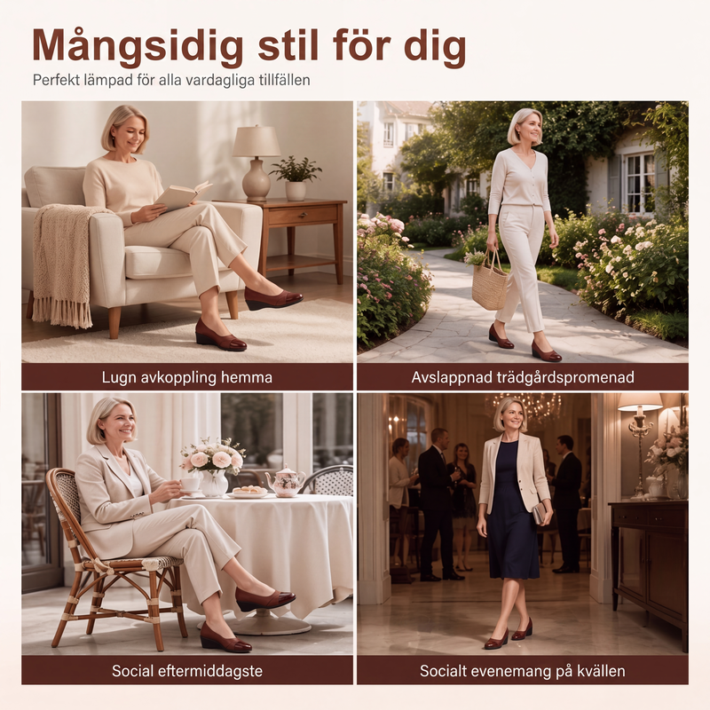 Nyhet✨Bekväma pumps för kvinnor – eleganta klackskor för hela dagen