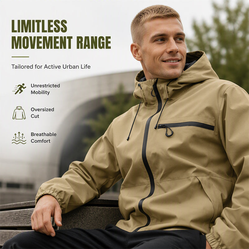 🔥 Få kvar i lager – 50 % rabatt! Lätt övergångsjacka med fickor – bekväm passform, vind- och vattenavvisande – perfekt för våren, hösten och milda vinterdagar 🧥💨🌦️