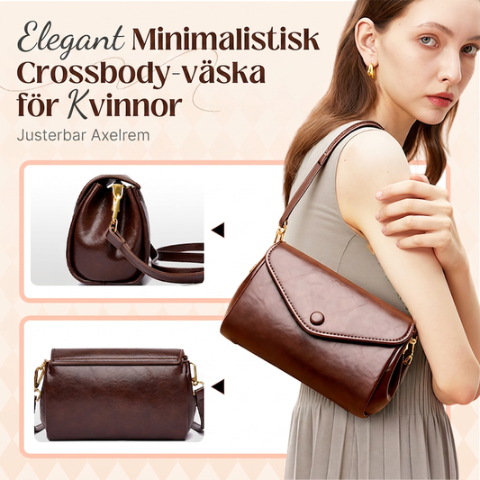 ⏳ Het erbjudande! |Elegant axelremsväska för damer – Minimalistisk crossbody-väska med justerbar rem