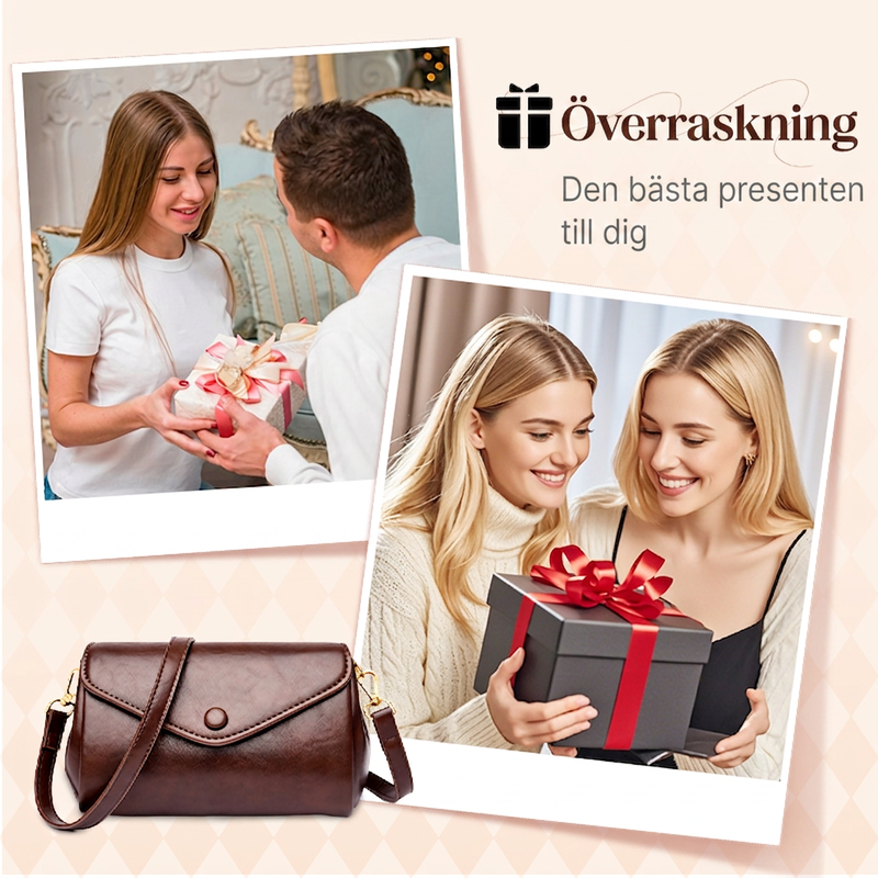 ⏳ Het erbjudande! |Elegant axelremsväska för damer – Minimalistisk crossbody-väska med justerbar rem