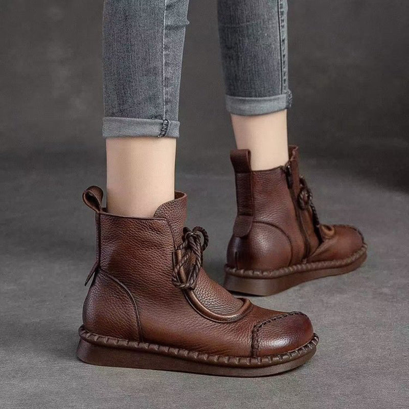 Nyhet✨|Klassiska ankelboots för kvinnor – bekväma boots för höst och vardag