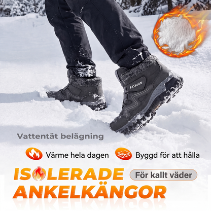 Bästsäljare🔥|Komfortabla Vinterkängor – Varma och Stabilt Grepp för Vinterpromenader