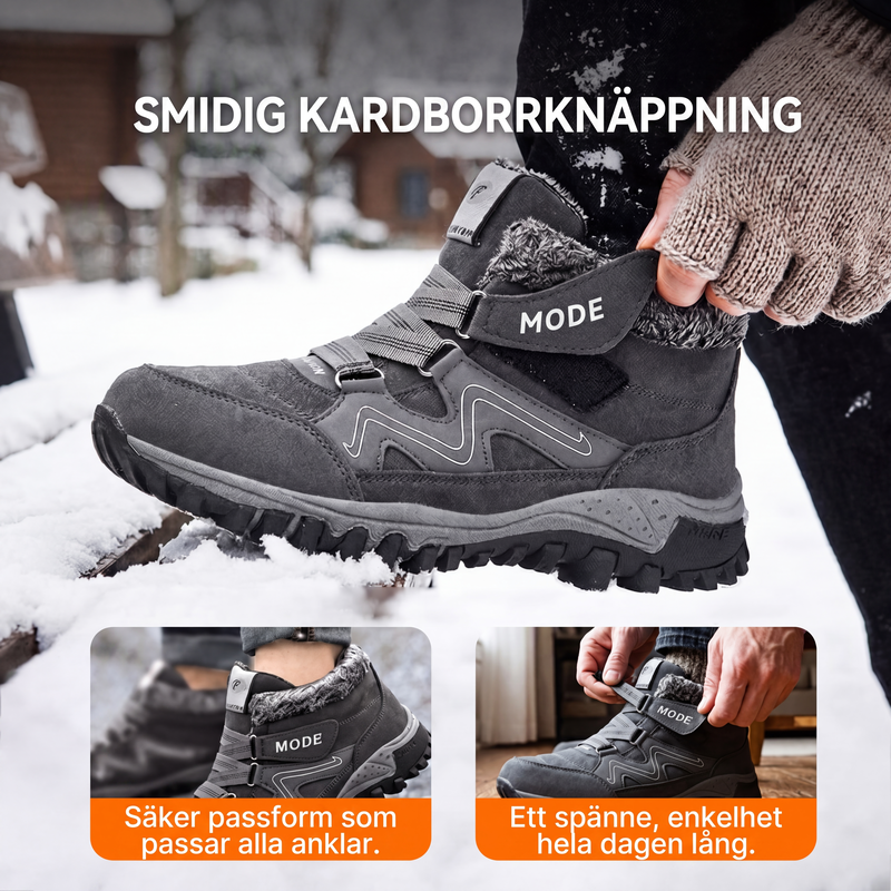 Bästsäljare🔥|Komfortabla Vinterkängor – Varma och Stabilt Grepp för Vinterpromenader