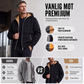 🍂Höstspecial – Endast denna vecka! 50 % rabatt!!!🎉✨Varm Vinterjacka Herr med Huva – Fodrad Termojacka med Modern Passform & Mjuk Insida