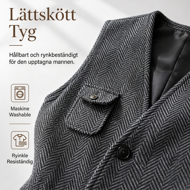 Moderna retro-västar för män