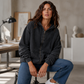 🍂Nya höstnyheter|Mjuk Oversized Jeansjacka för Dam – Avslappnad Stil med Huva för Höstens Dagar