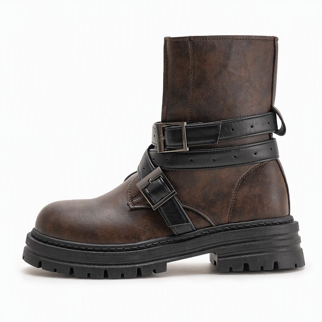 🍂 Höstens Favorit | Bekväma Damboots med Stabil Klack & Mjuk Passform
