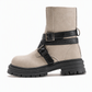 🍂 Höstens Favorit | Bekväma Damboots med Stabil Klack & Mjuk Passform