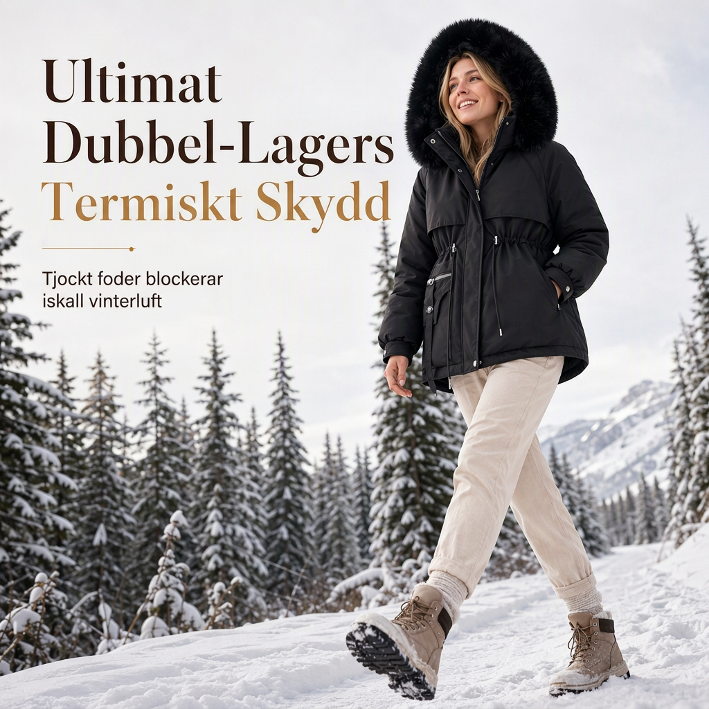 Nyhet✨🧥Elegant vinterparka för kvinnor – varm, bekväm och redo för kalla höstdagar
