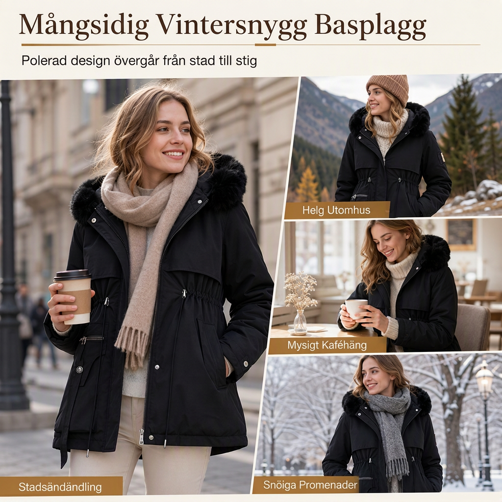 Nyhet✨🧥Elegant vinterparka för kvinnor – varm, bekväm och redo för kalla höstdagar