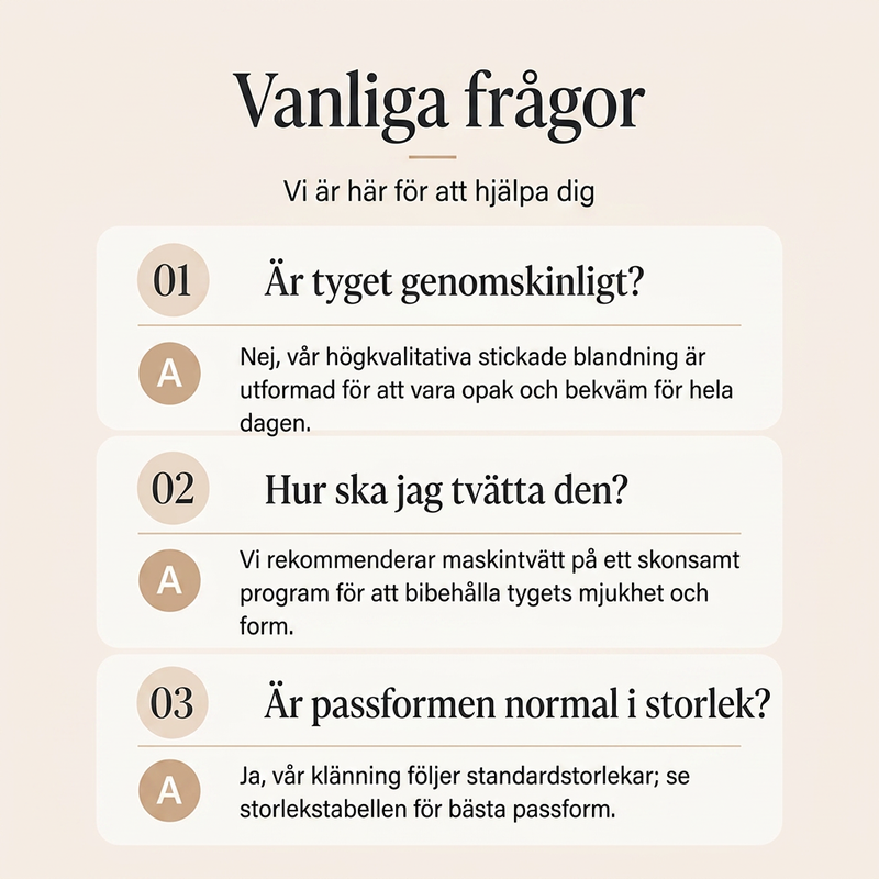 Långärmad t-shirtklänning för kvinnor med fickor