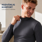 Herrslimmad mock turtleneck-topp