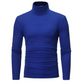 Herrslimmad mock turtleneck-topp
