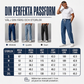 Manliga lösa raka jeans