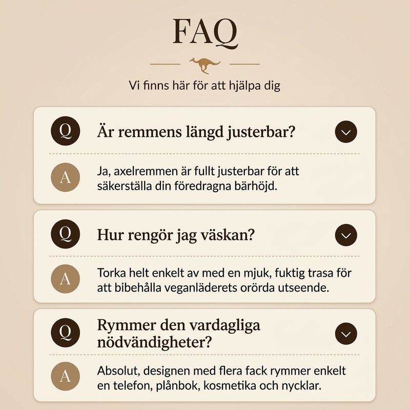 Nyhet✨|Elegant axelväska för kvinnor – Stilren design med smart förvaring