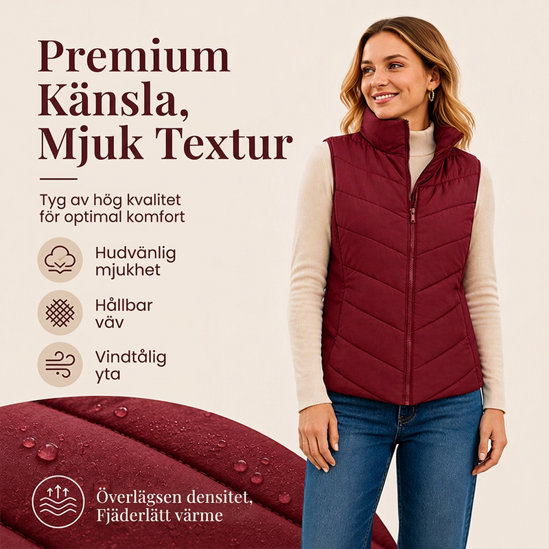 🍂Höstens bästsäljare|Tidlös väst för damer – bekväm passform och perfekt för lager på lager