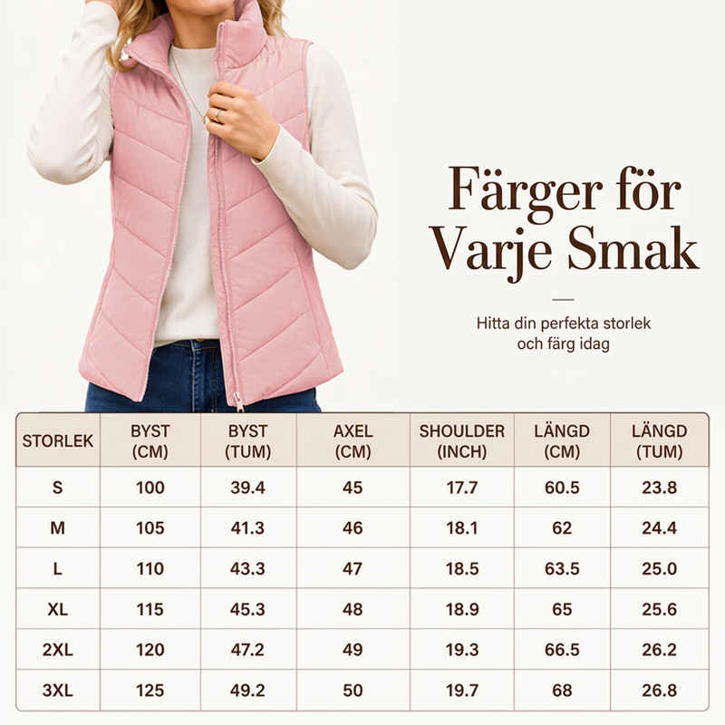 🍂Höstens bästsäljare|Tidlös väst för damer – bekväm passform och perfekt för lager på lager