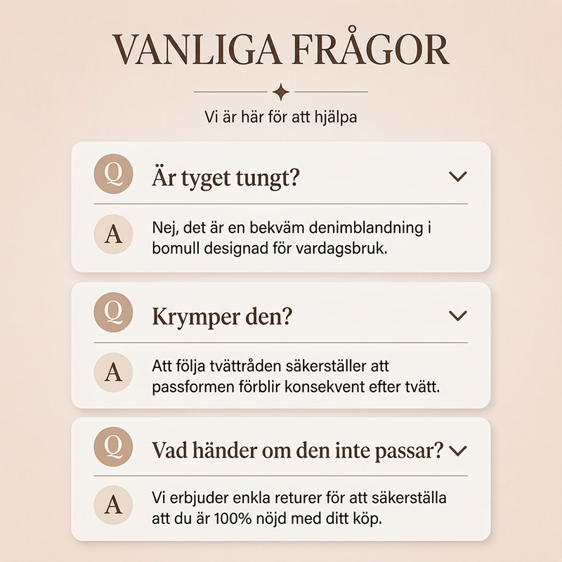 🍂Höstens bästsäljare|Långärmad denimklänning – tidlös design med bekväm passform