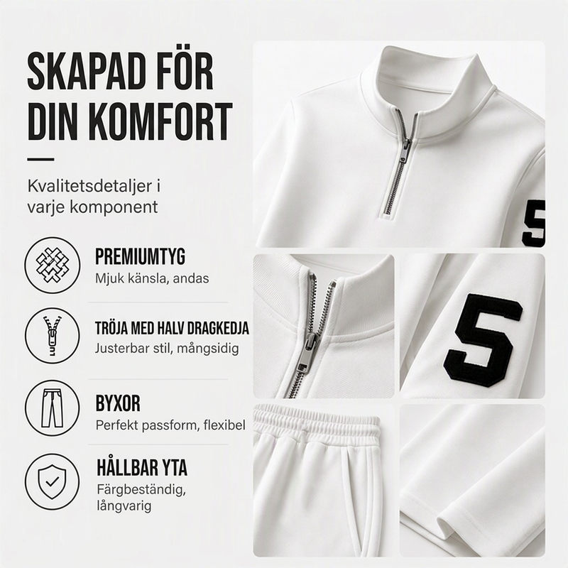 🍂Höstens bästsäljare|Modernt tvådelat set för män – stilren design och komfort hela dagen