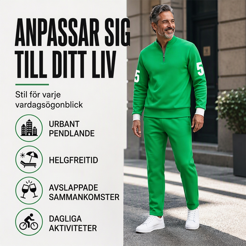🍂Höstens bästsäljare|Modernt tvådelat set för män – stilren design och komfort hela dagen