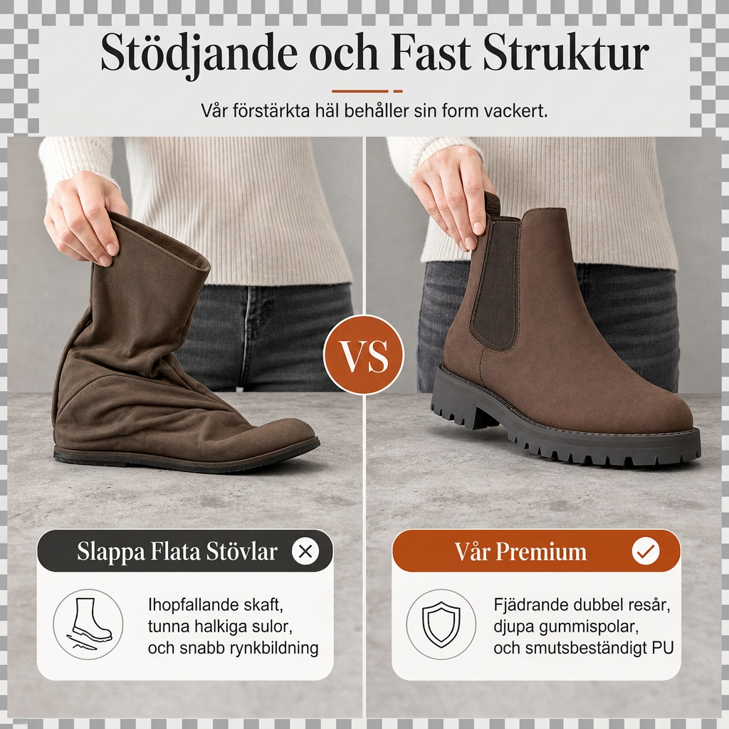 Kvinnors lediga och bekväma ankelstövlar
