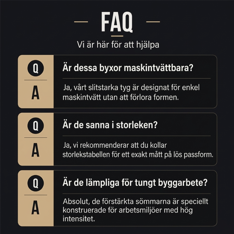 Taktiska cargobyxor för män med flera fickor