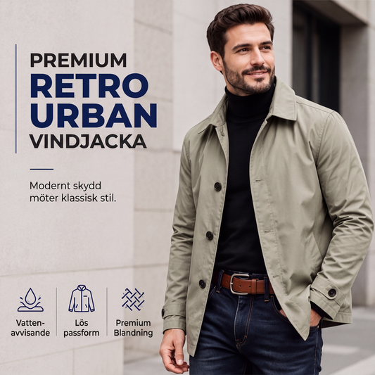 Bästsäljare🔥|Premium herrjacka med vattenavvisande design – stil för varje dag