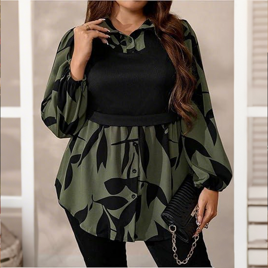 ❤️En tidlös blus med unik design och mjuk känsla✨
