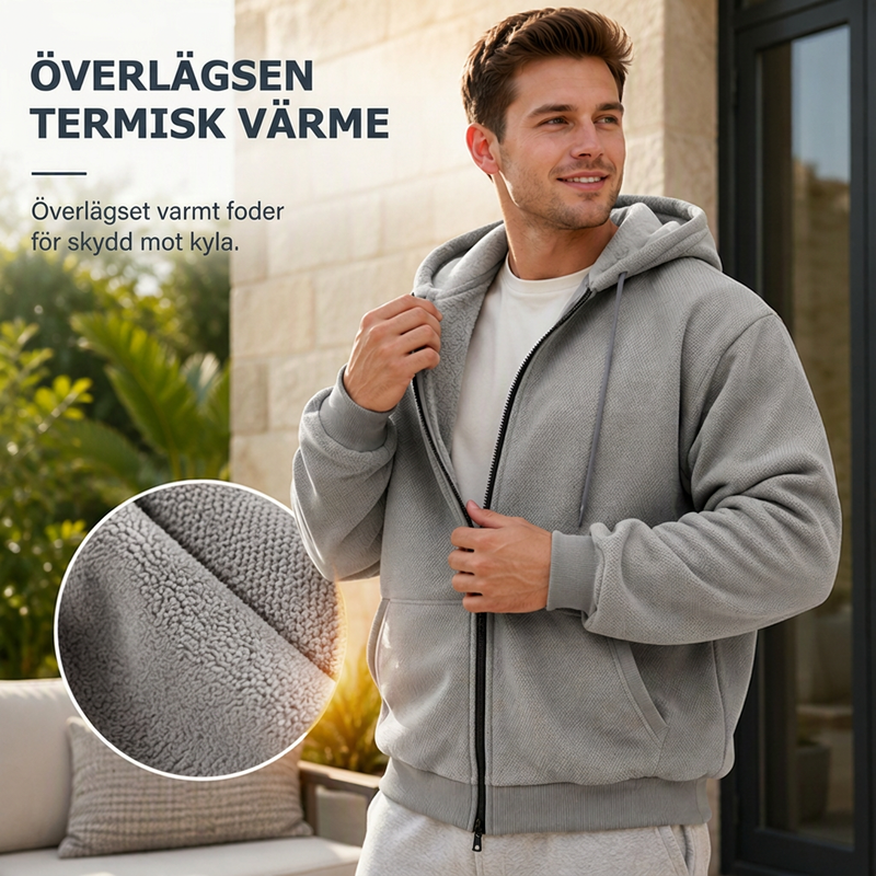 🍂Nya höstnyheter|Tidlös herrhoodie för vardag, fritid och lager-på-lager stil🍍