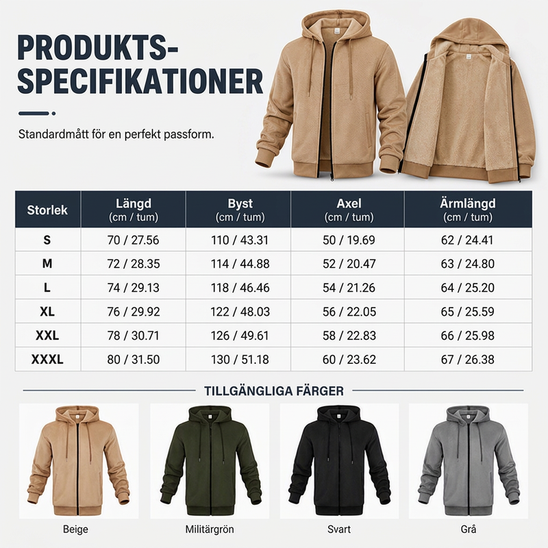 🍂Nya höstnyheter|Tidlös herrhoodie för vardag, fritid och lager-på-lager stil🍍